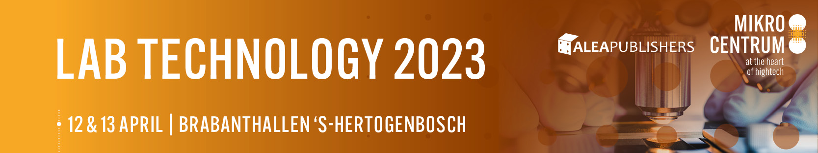 Lab Technology 2023 draait om snel, flexibel & veilig werken in en rond het lab